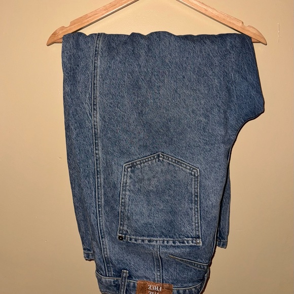 We The Free Good Luck Mid-Rise Barrel Jeans - Picture 1 of 5
